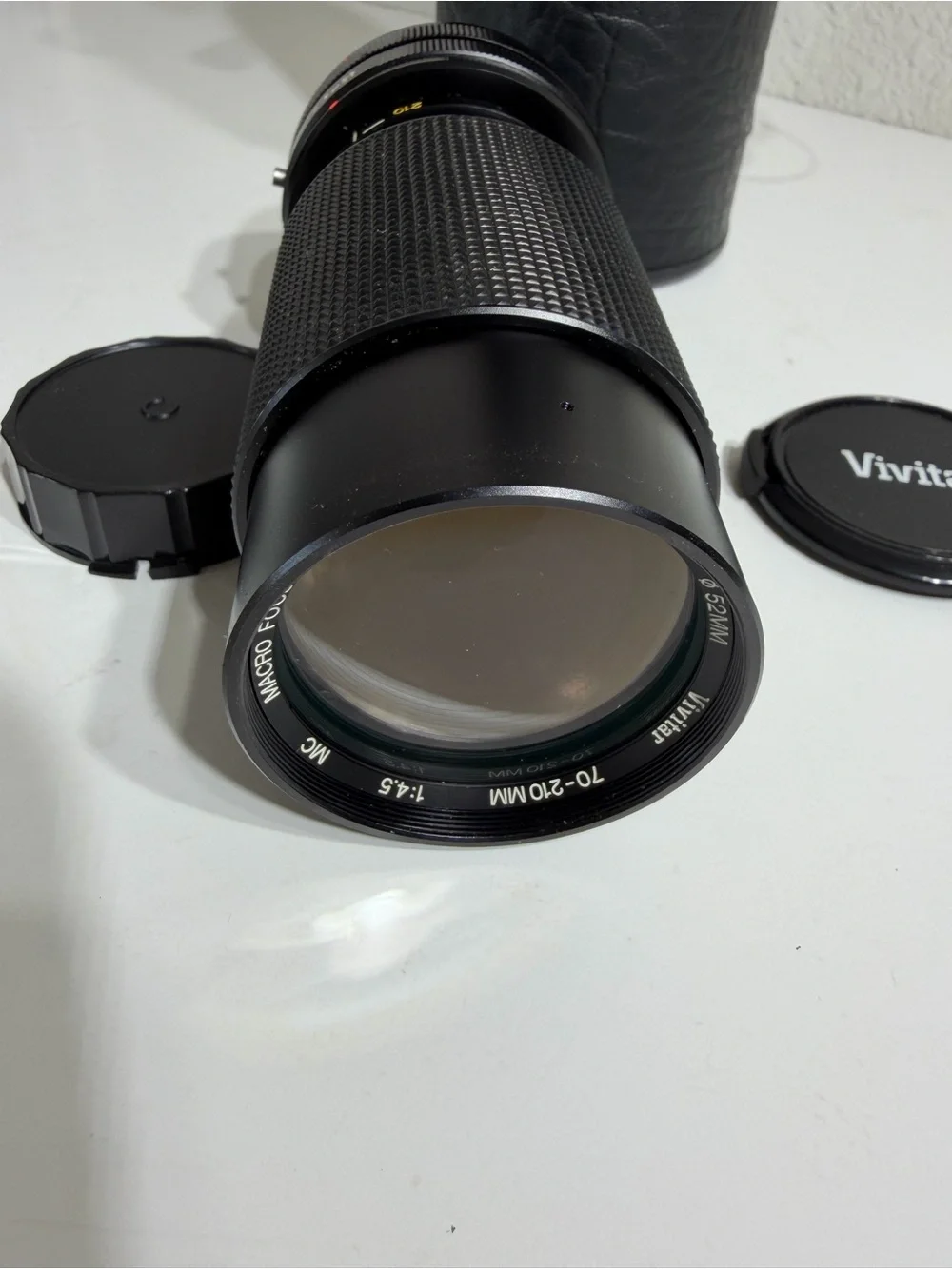 Vintage Vivitar 70-210mm 1:4.5 Macro Focusing Zoom Lens